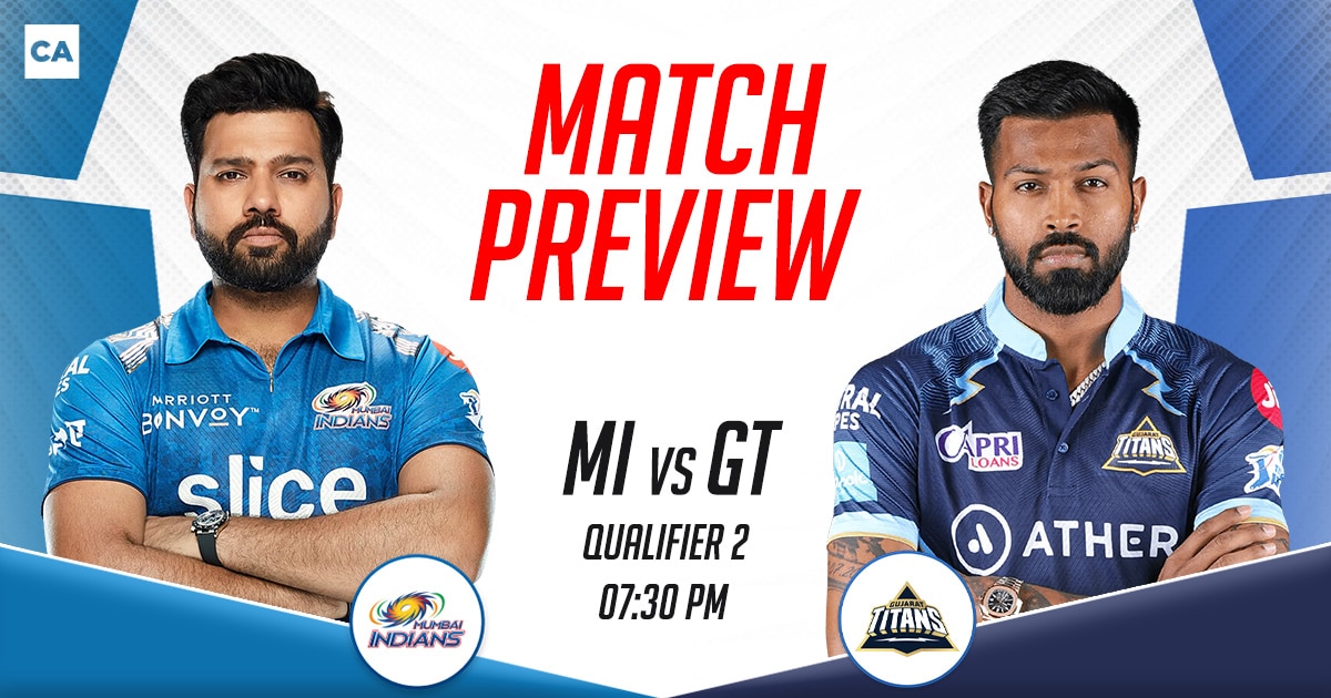 MI vs GT Match Preview- Qualifier 2, IPL 2023