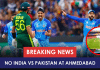 India Vs Pakistan World Cup Venue Likely To Be Changed As Ahmedabad Remains Uncertain – Reports